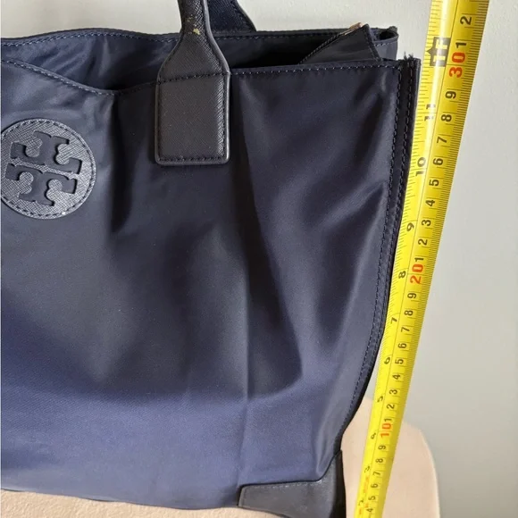 Tory Burch Navy Nylon Tote Bag - Picture 11 of 12